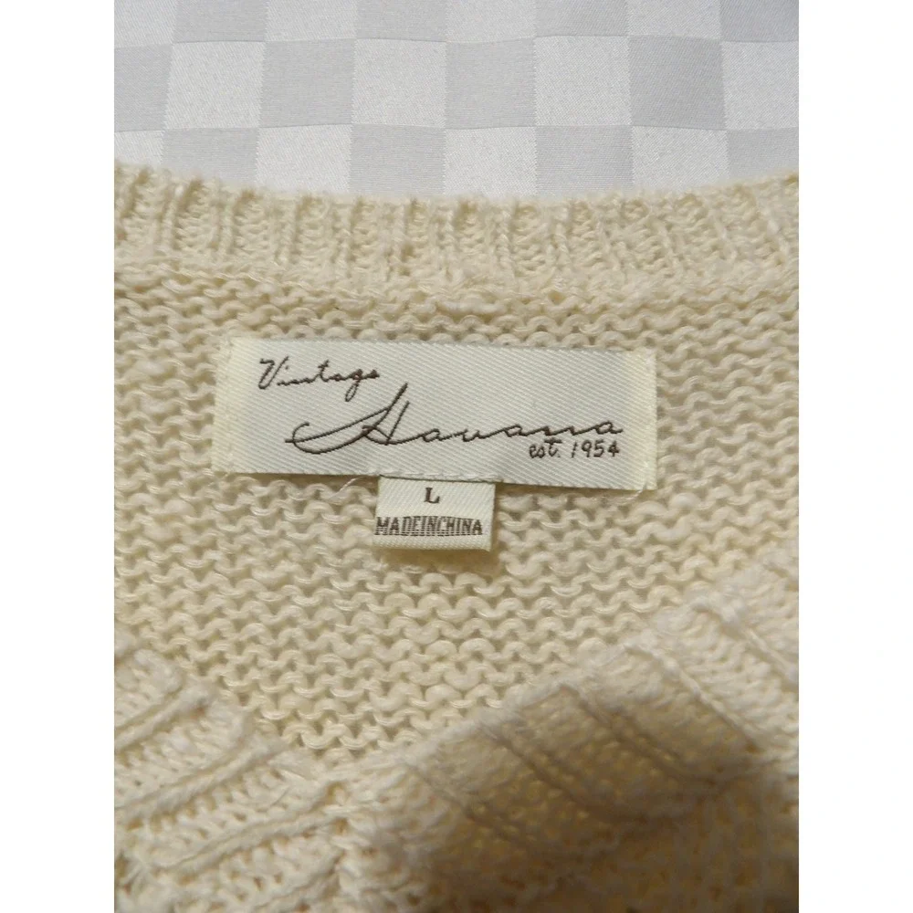 VINTAGE HAVANA Distressed Sweater New with Tags | L - Picture 5 of 7